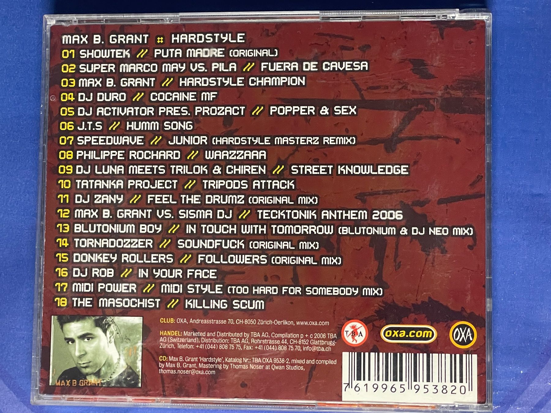 CDs: Max B. Grant – Hardstyle – Gebraucht aus Muri b. Bern von AdidasCollector 1