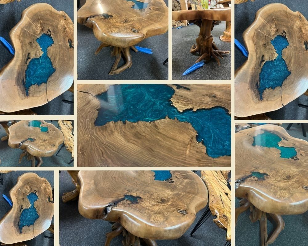 Tavoli: Echtholz Couchtisch mit Tischbeinen – Nuovo e nell'imballaggio originale da Herzogenbuchsee venduto da Centilmen 3