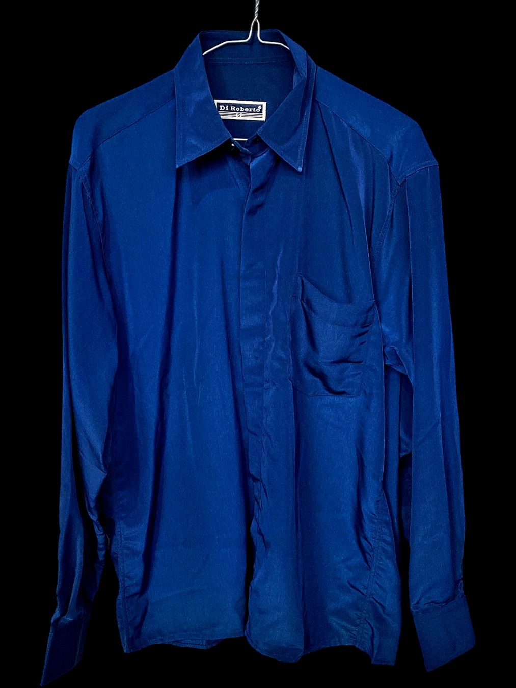 Camicie: Di Roberto Marineblaues Button-Down Hemd - Größe S – Usato da Zug venduto da vinokilo 1
