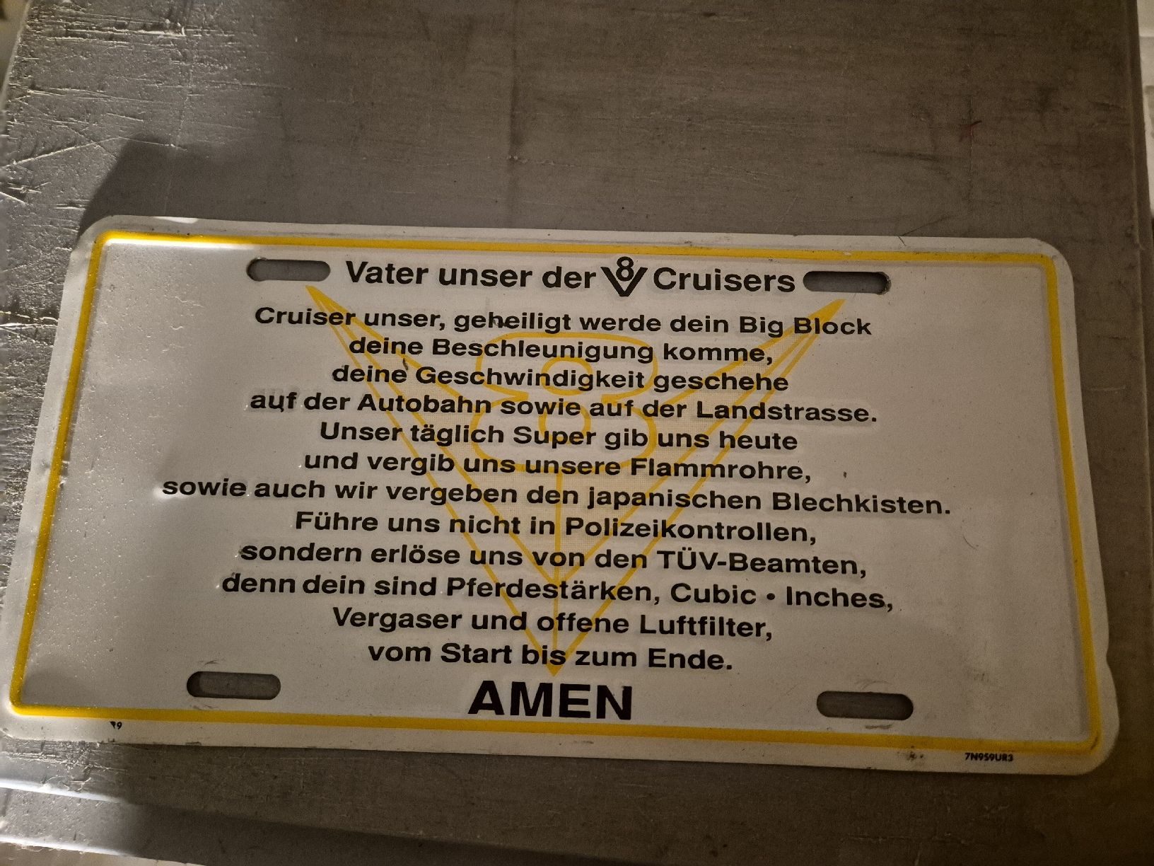 Tutte le decorazioni: Blechschild – Usato da Menziken venduto da JosefK03