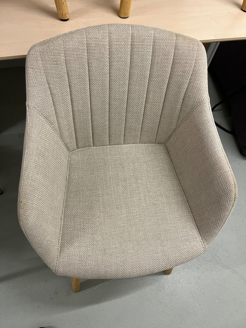 Jysk Stühle: 3er Set Esszimmerstühle UDSBJERG Stoff beige/Eiche! – Gebraucht aus Rüti ZH von Walti0 4