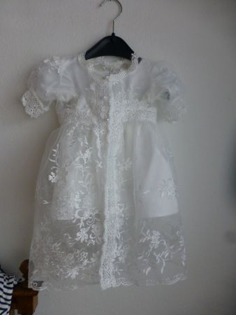Baby Tauf- oder Festkleid (kurzarm)