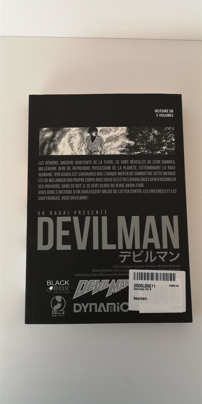 Fumetti: Devilman Tome 5 – Nuovo (secondo la descrizione) da Grandson venduto da nwnwnw 1