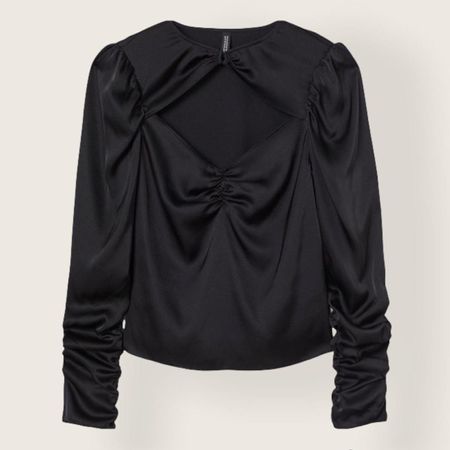 Schwarzes Top