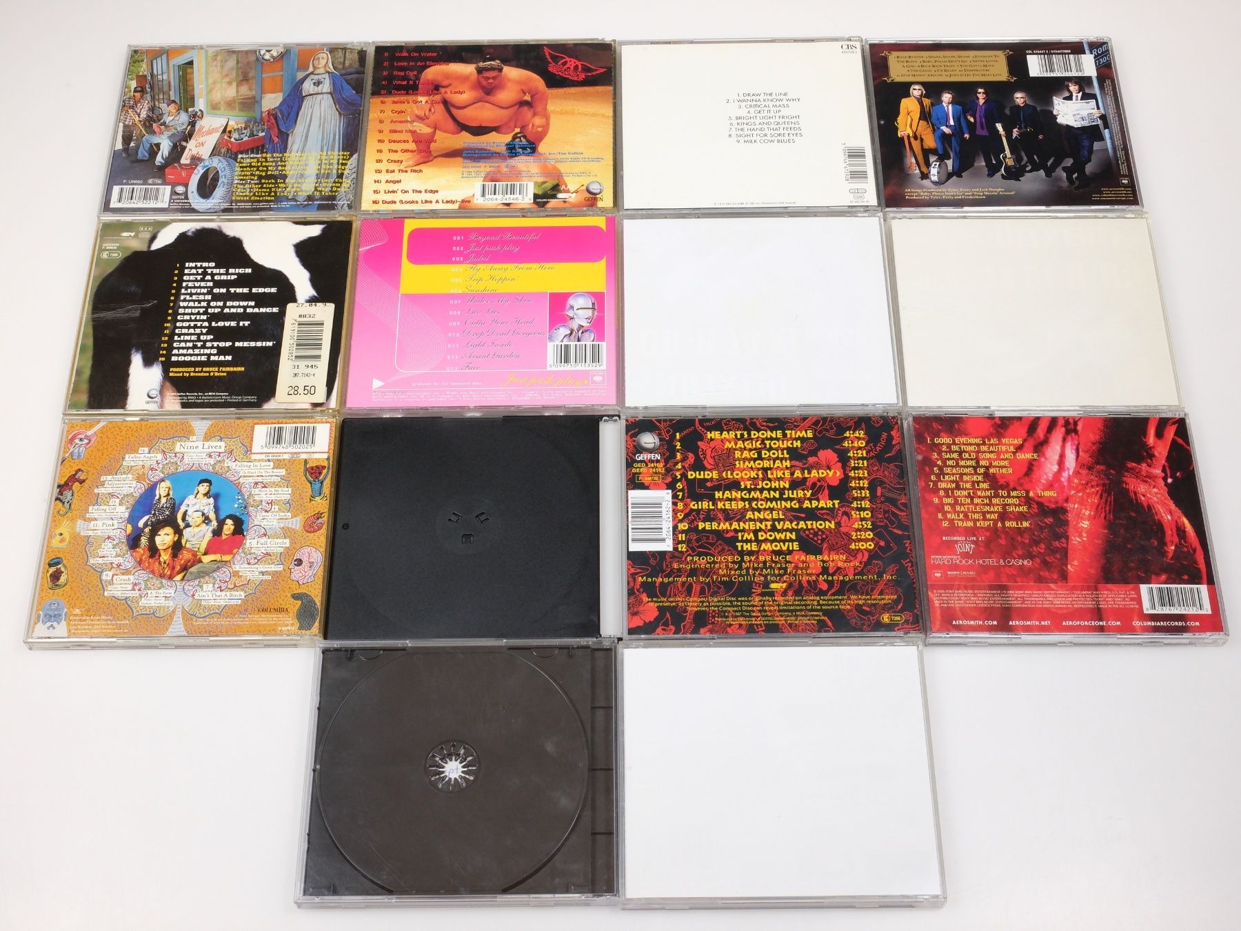 CD: AEROSMITH (14 CDs) – Usato da Lobsigen venduto da Markus_Haenggi_Bern 1