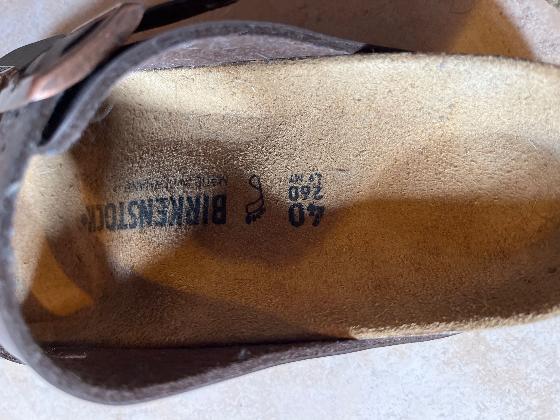 Birkenstock Herrenschuhe: Birkenstock taille 40 – Neu (gemäss Beschreibung) aus Château d'Oex von cla_7tch 1