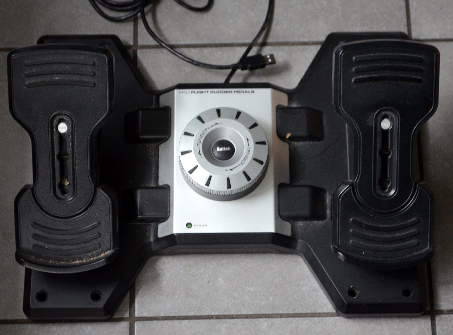 Saitek Controller: Logitech G Saitek Pro Flight Rudder Pedals – Usato da Collonges venduto da arashee 4