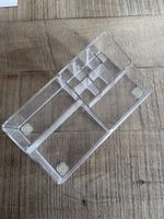 Organisateur de maquillage transparent