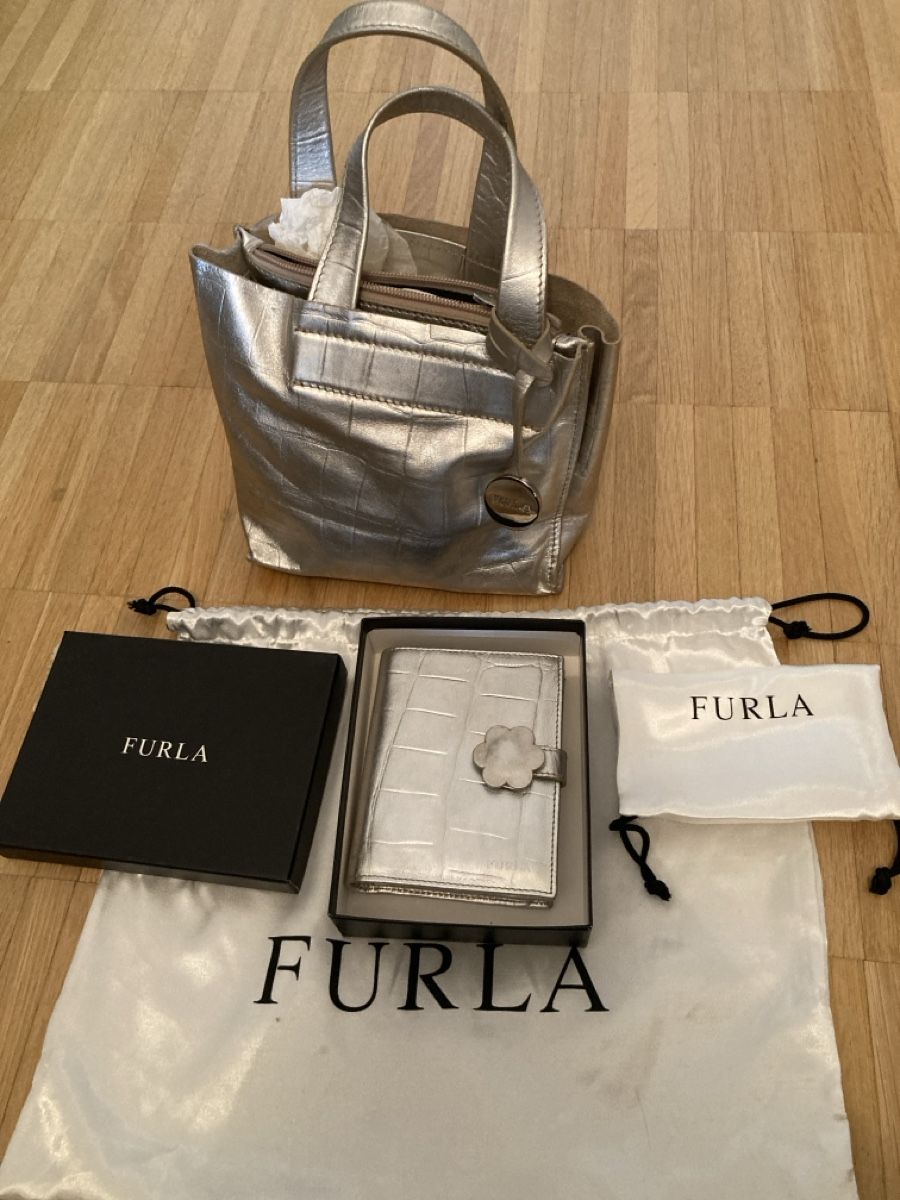 Vera Pelle Taschen für Damen: Borsa e borsellino FURLA in pelle – Gebraucht aus lugano von Orsetta