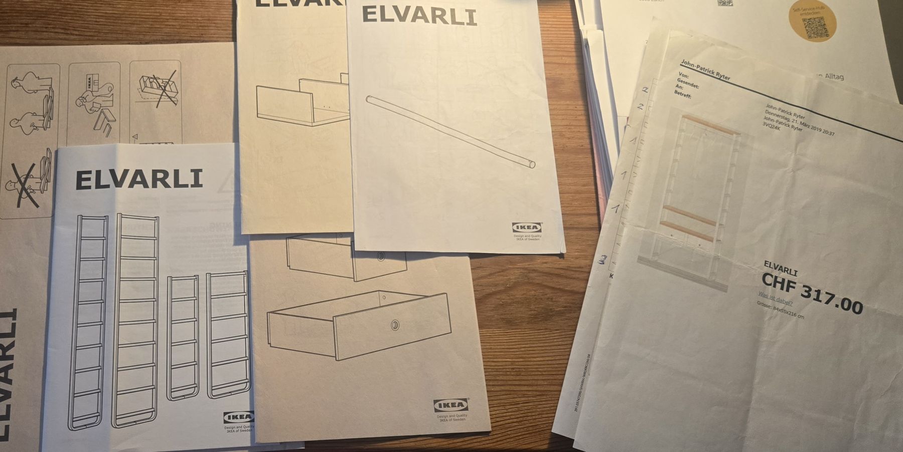 Ikea Guardaroba: ELVARLI Garderobe Bambus IKEA – Usato da Zürich venduto da Jpacker 3