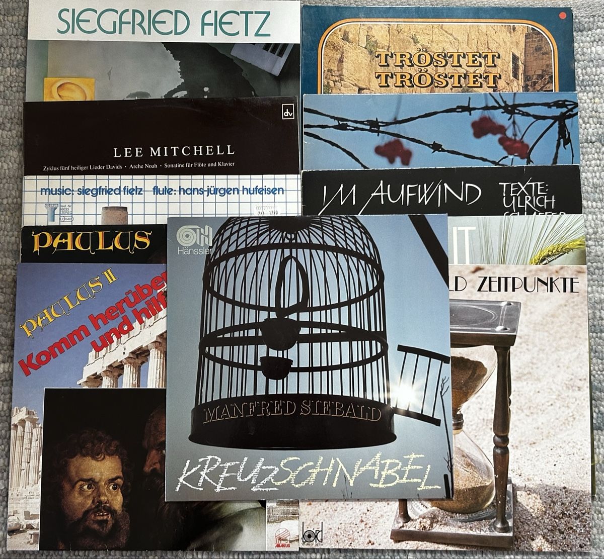 Dischi in vinile: 8 LPs Christliche Liedermacher und Texte – Usato da Lengnau BE venduto da AgriOttu