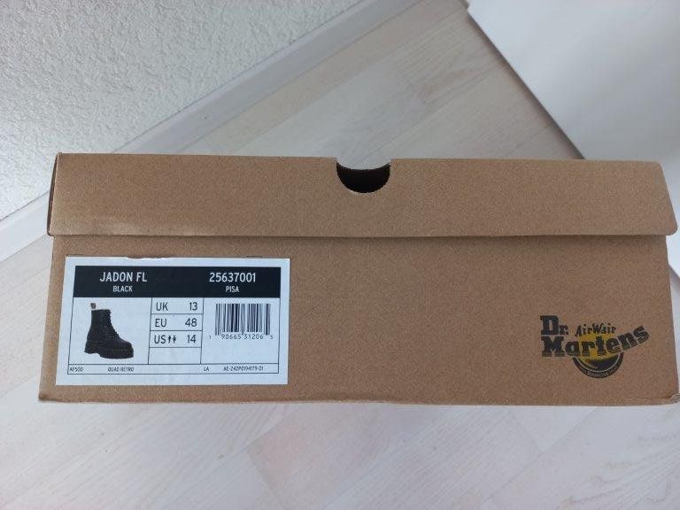 Dr. Martens Herrenschuhe: Dr. Martens Grösse 48 Jadon Leder mit Kunstfellfutter Pisa – Neu und originalverpackt aus Pfäffikon / ZH von Pefkadett 8