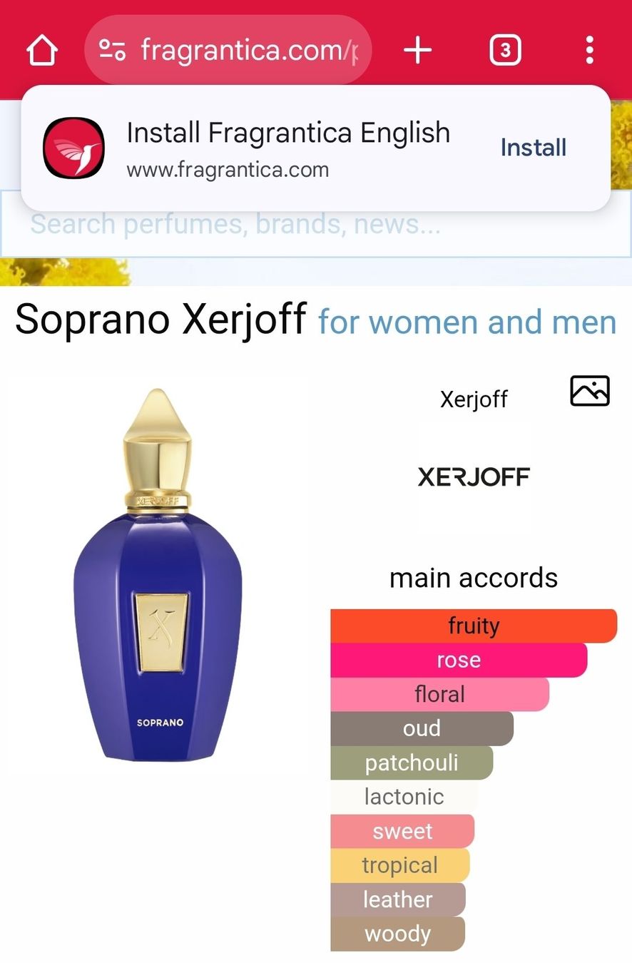 Xerjoff Profumi & Eau de Toilette: Xerjoff Soprano 100ml,new – Nuovo (secondo la descrizione) da Zürich venduto da gollyabd 1