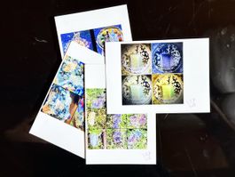 Set Postkarten, Edelsteinfotos, Kunstkarten, Neu!