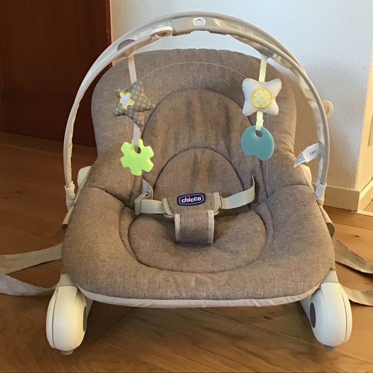 BEBE2LUXE ALPHA Babywippe, Elektrische Babyschaukel Mit Musik, 0-9 Kg