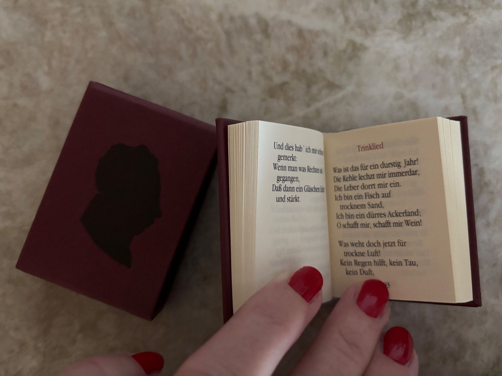 Libri: Gedichte-Sammlung im Mini-Format - Geschenksidee – Nuovo e nell'imballaggio originale da Weissbad venduto da Studently 2