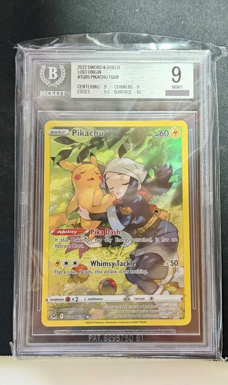 Cartes: Pikachu TG Lost Origin BGS9 – D'occasion à Kleinlützel par Leksi22