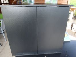 Aquarienunterschrank schwarz gebraucht guter Zustand