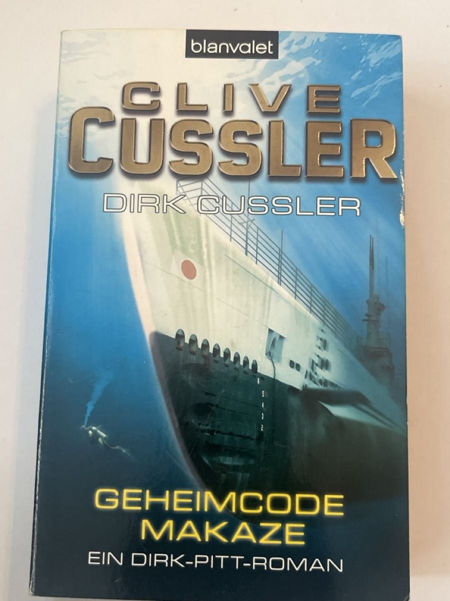 Libri: Clive Cussler - Geheimcode Makaze, Top Zustand! Roman. – Usato da Forch venduto da tieckr