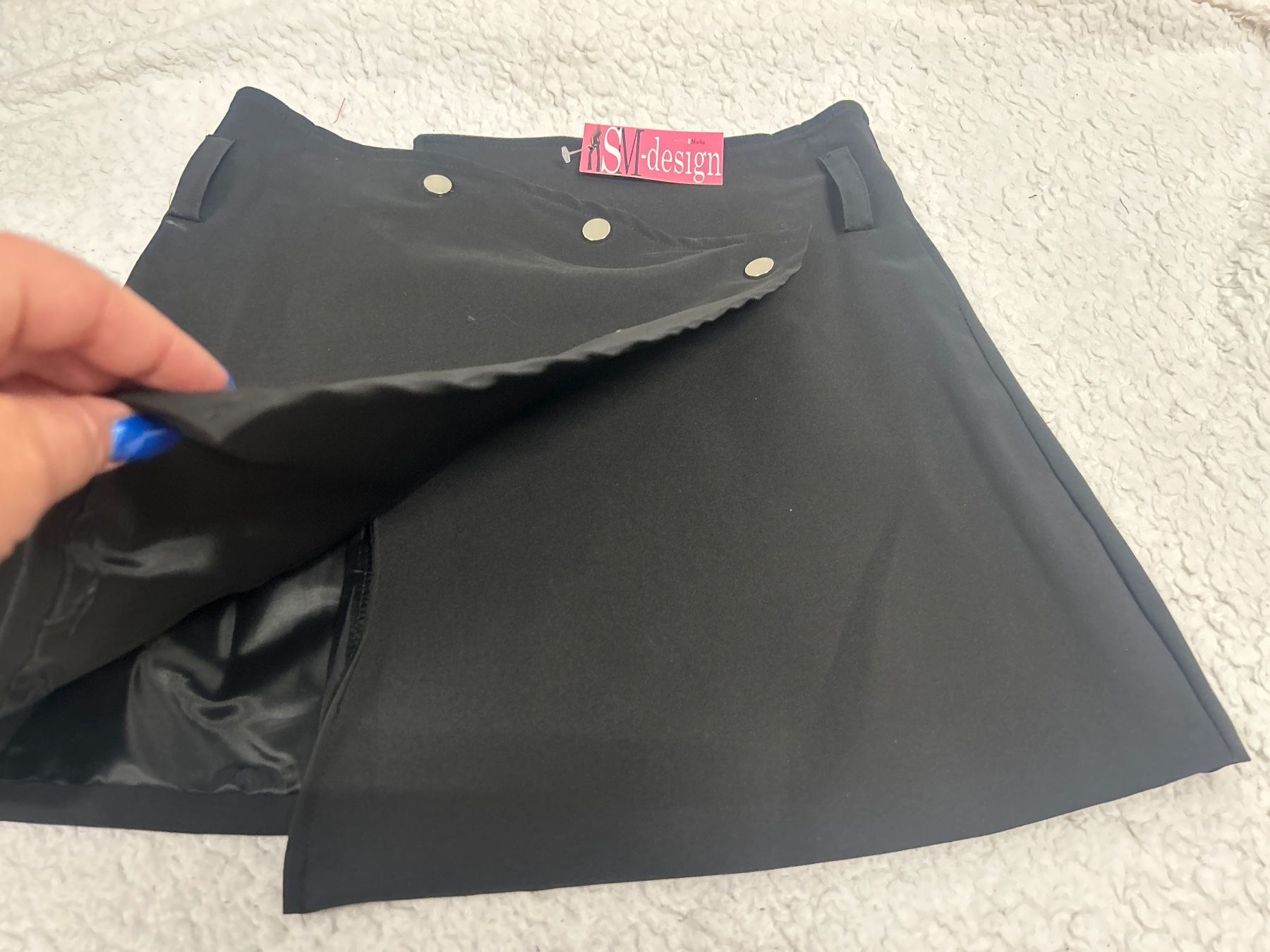 Gonne: Minirock mit Details schwarz Gr M Neu – Nuovo e nell'imballaggio originale da Regensdorf venduto da Spyke55 1