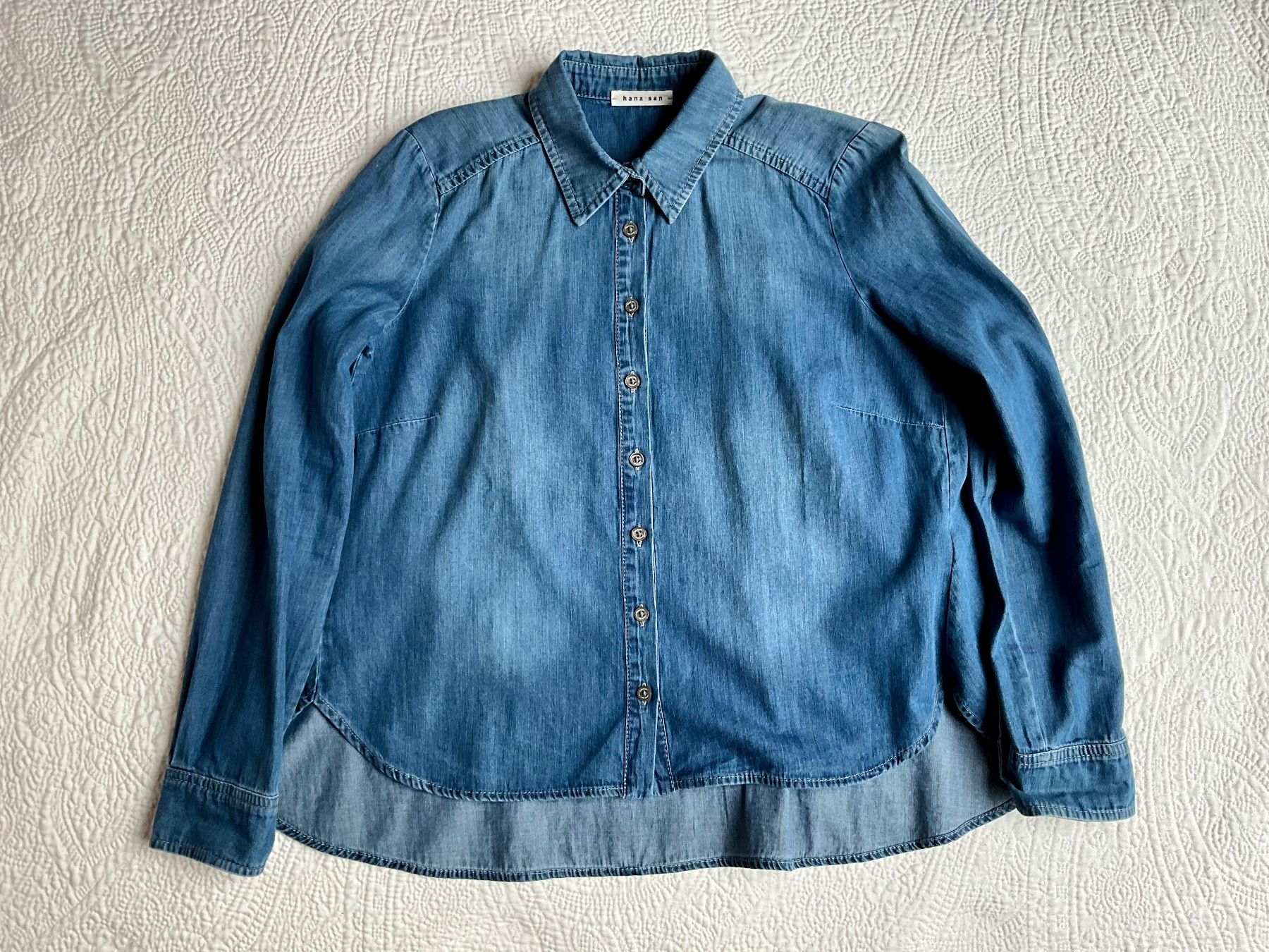Camicette: Chemise en jean – Nuovo (secondo la descrizione) da Meinier venduto da Izabelaanna