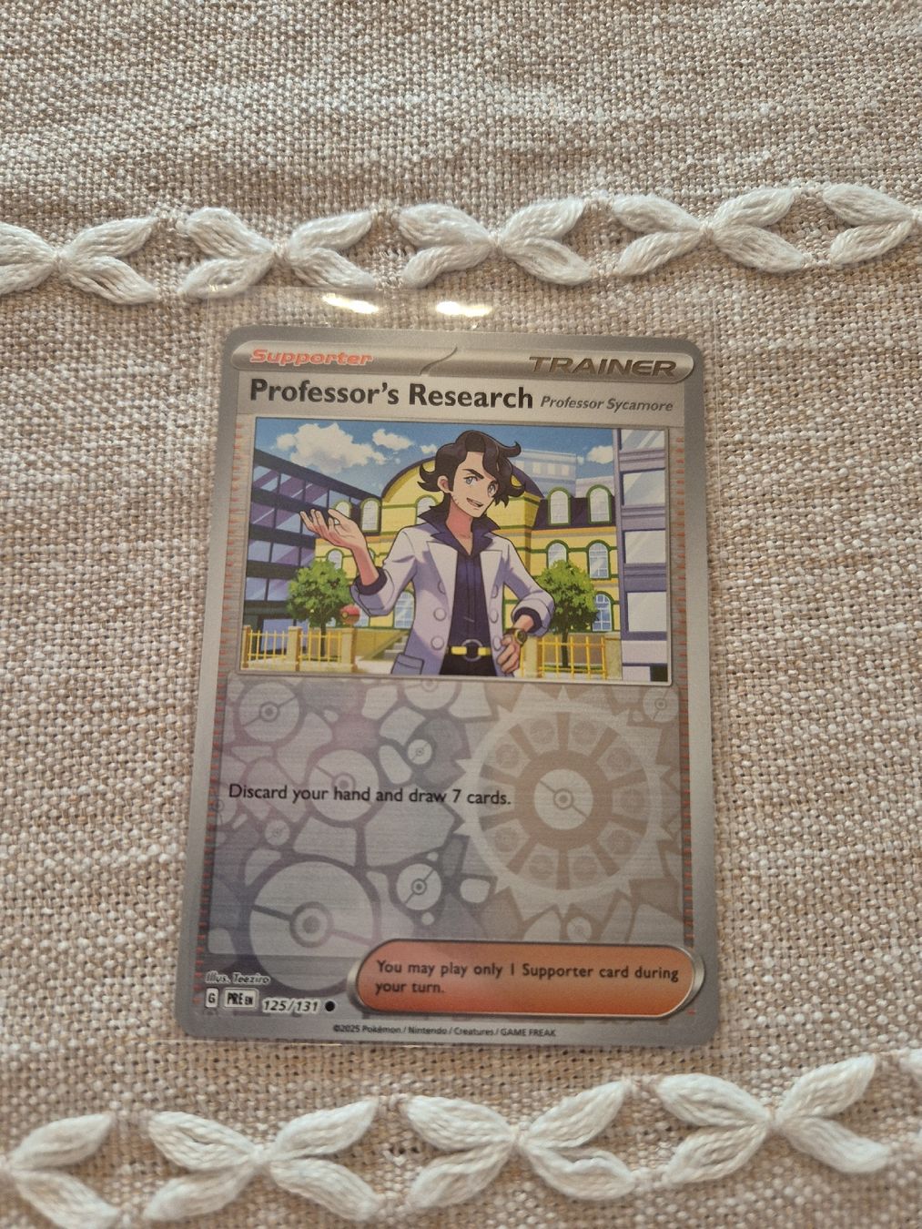 Pokémon Carte collezionabili: Professor's Research Reverse Pokemon PRE 125/131 EN – Nuovo (secondo la descrizione) da Altdorf UR venduto da Josi5588 1