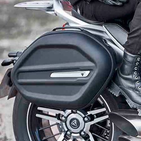 Montagesatz + 2 Sport Gepäcktaschen - 25L , Triumph Rocket 3