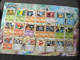 20 verschiedene Pokemon Karten aus HS Unleashed