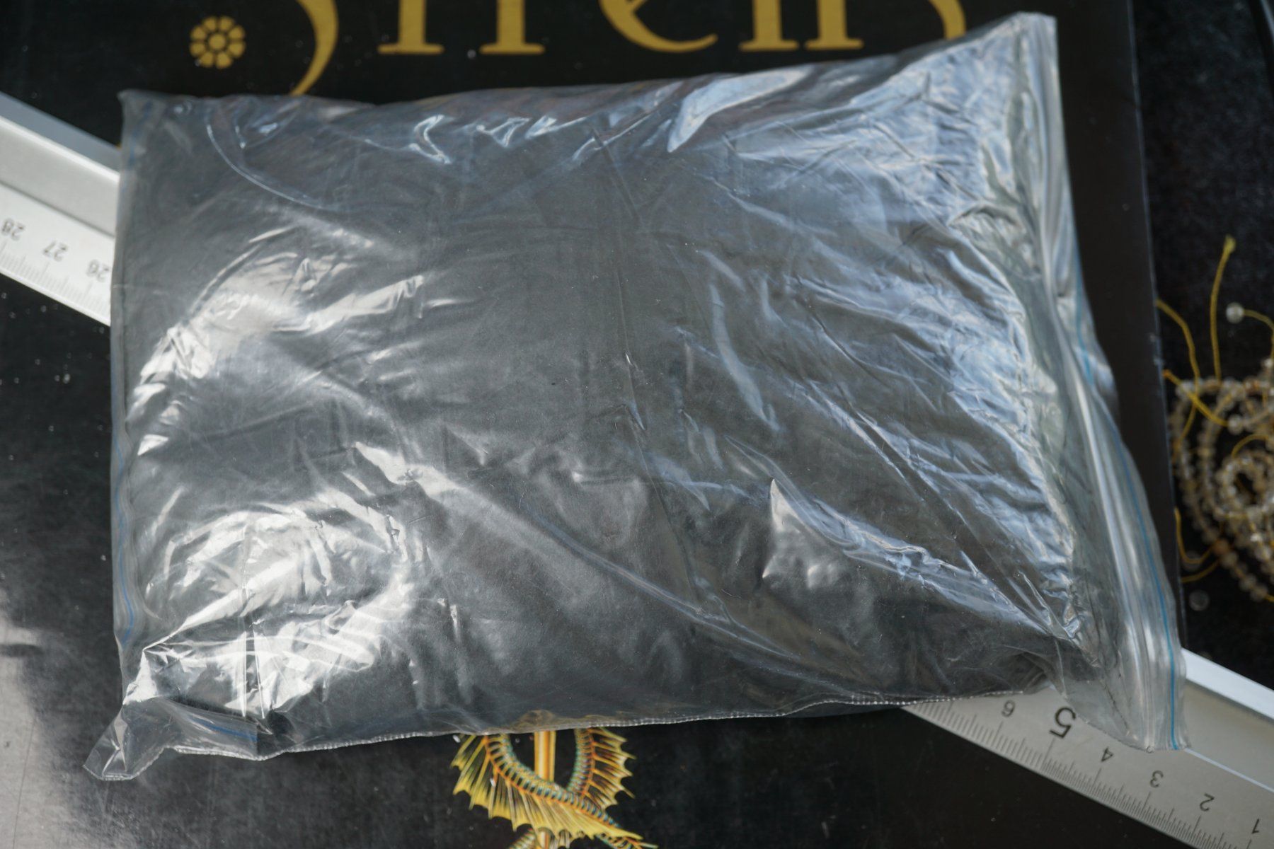 Minerali & Pietre curative: Schungit  Pulver Fein       1kg     TOPSTONE – Nuovo e nell'imballaggio originale da Eschenbach SG venduto da topstone