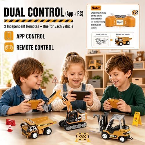 RC Modellbau: RC Baufahrzeuge 3in1 – Neu und originalverpackt aus Hundwil von Equiply 3