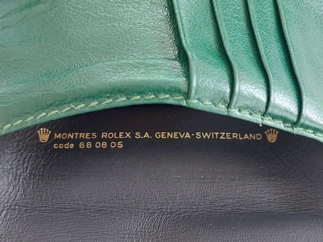 Rolex Orologi: Rolex Garantie Kartenhalter code 68 08 05 grün – Usato da St. Gallen venduto da shatcy 3