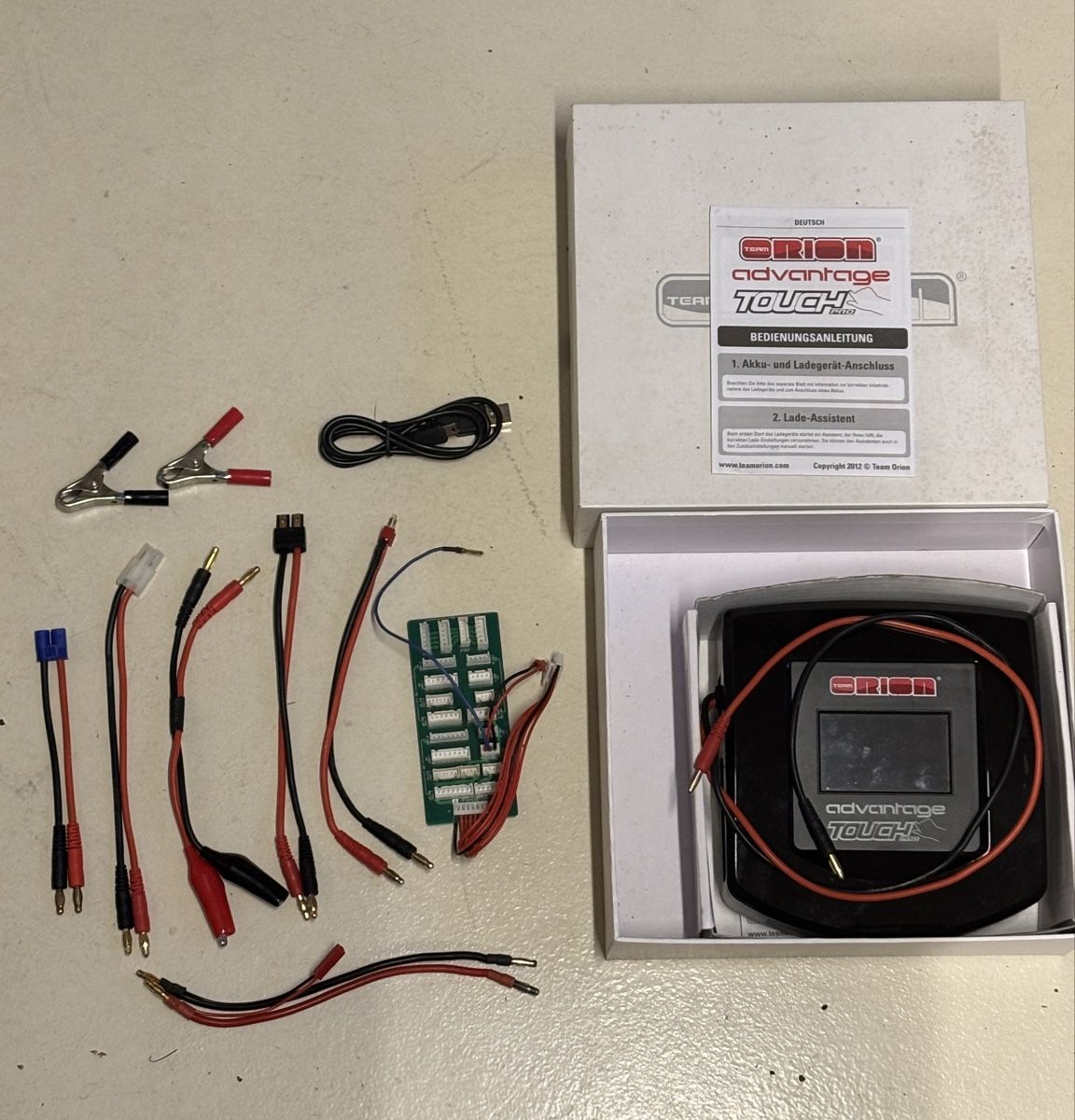 Orion Modellismo RC: Orion Advantage Touch Pro Lader – Usato da Matten b. Interlaken venduto da Fabien0111