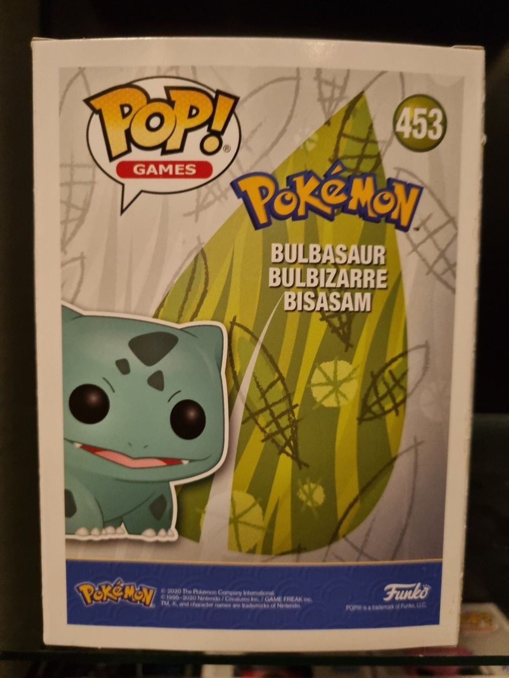 Funko Statuette: Funko Pop Pokémon #453 - Bulbasaur - Bisasam – Nuovo e nell'imballaggio originale da Oberdorf NW venduto da CollectingWorld 3