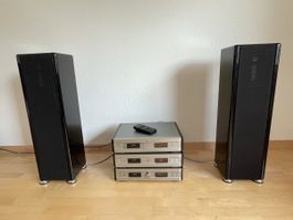 Revox Anlage H-Serie mit Piega Lautsprechern