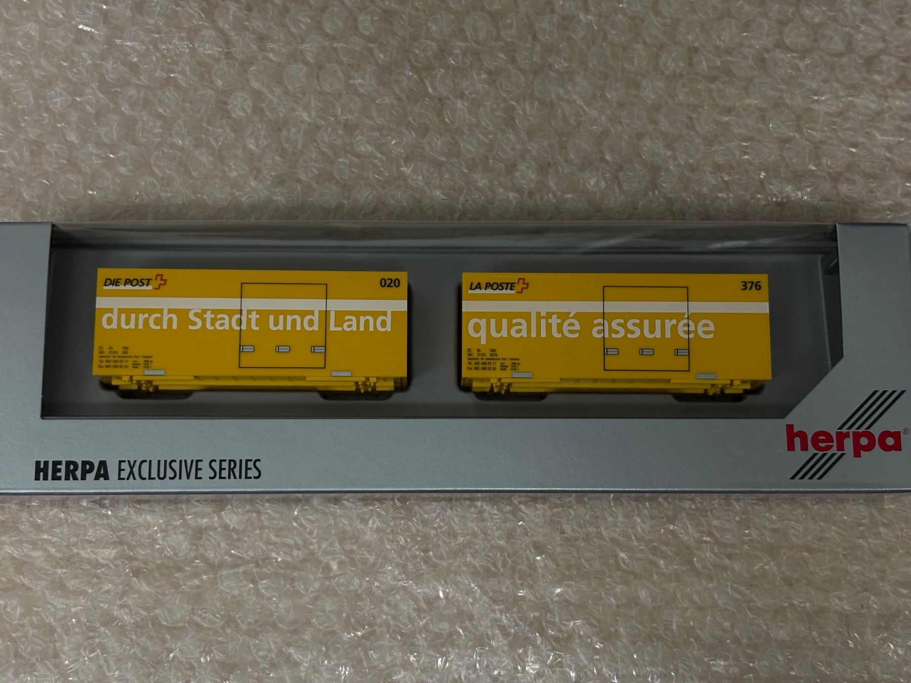 Herpa Modellautos: Herpa Container Post – Neu und originalverpackt aus Locarno von fox_zb9y
