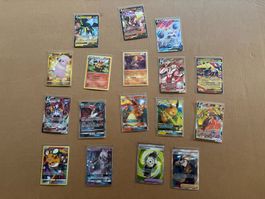 🔬✅ Diverse Pokémon Karten GX V VMAX etc