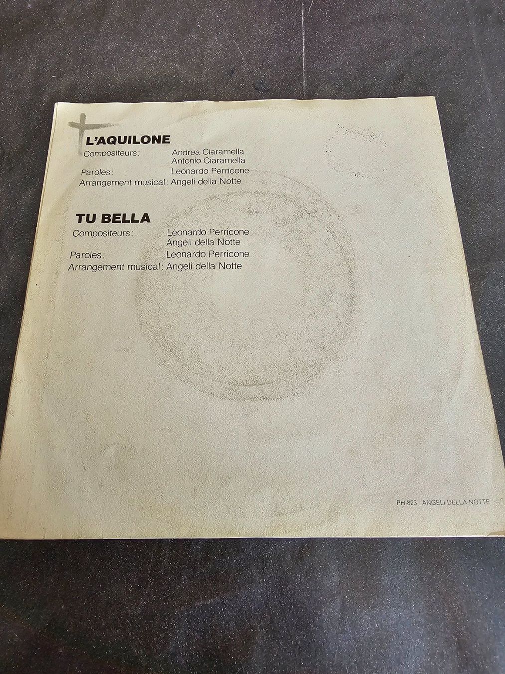 Dischi in vinile: Vinyl, 7" LP - Angeli Della Notte - L'Anquilone – Usato da Biberist venduto da Foolio0 1