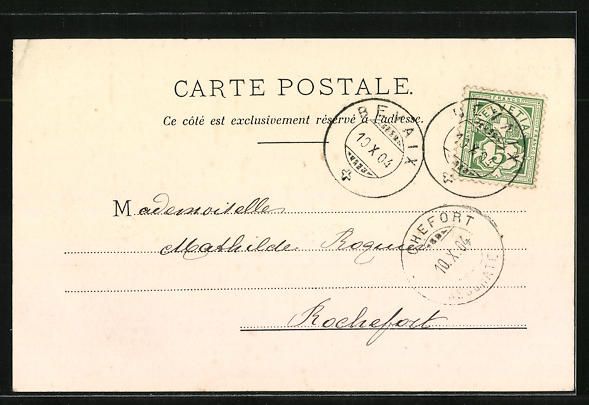 Cartes postales: Bevaix, Ortspartie mit Kirche und Strass – D'occasion à Berlin par bartko-reher 1