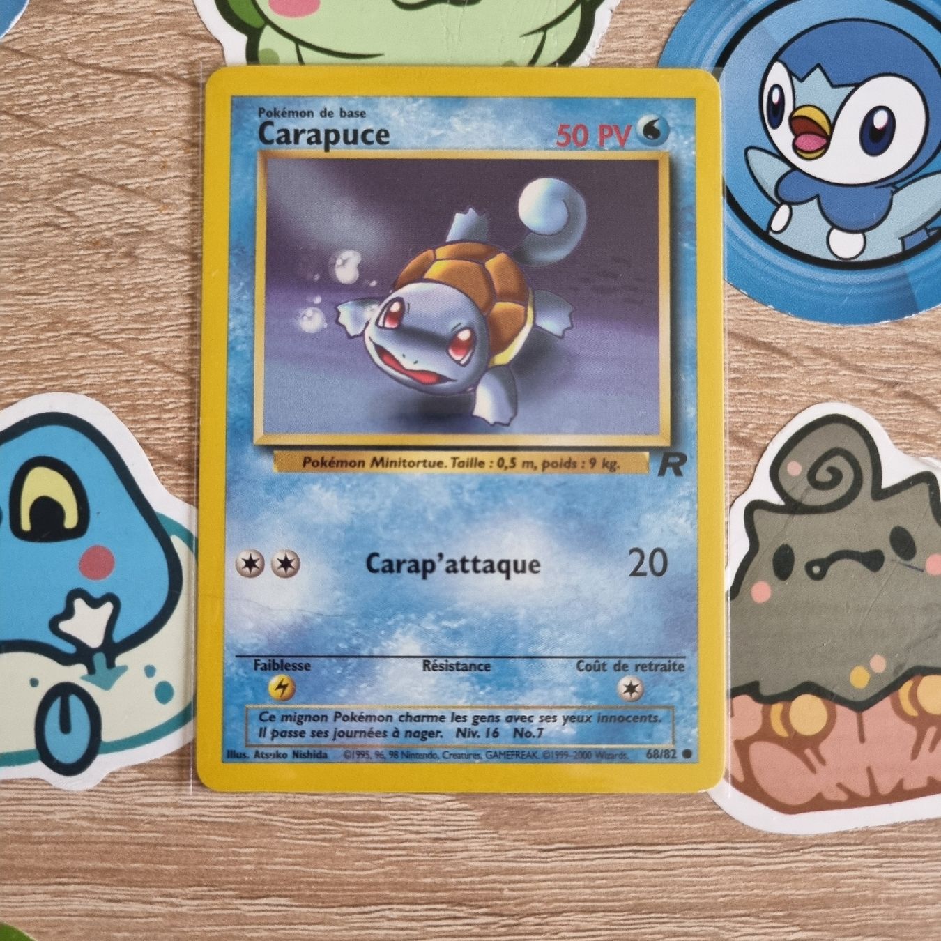 Pokémon Cartes à collectionner: Carapuce Rocket – D'occasion à St-Maurice par Woopersonal