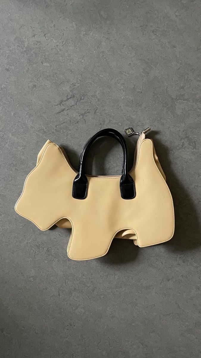 Taschen für Damen: Handtasche Hund beige mit Tragegriffen  – Neu (gemäss Beschreibung) aus Zürich von megastored