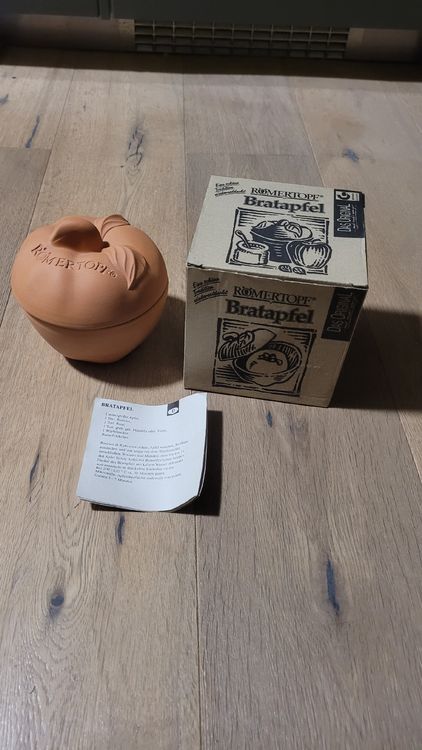 Römertopf Bratapfel Originalverpackt (Neu und originalverpackt) in ...