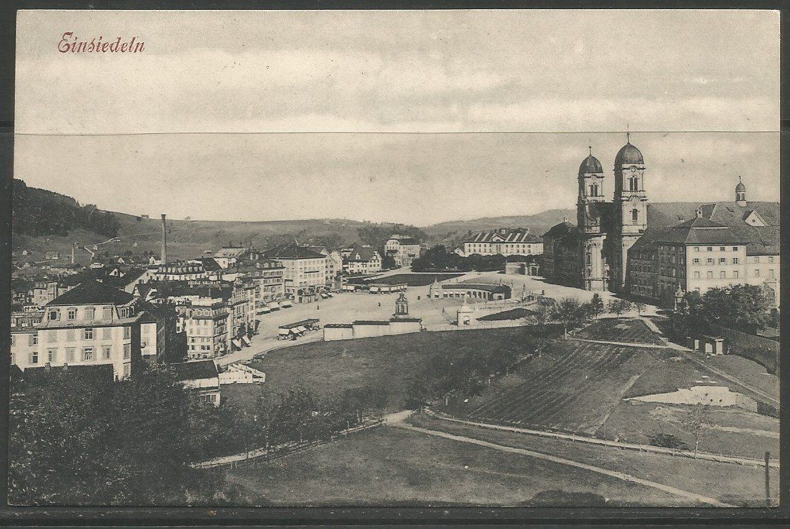 Ansichtskarten: Carte P de 1910 ( Einsiedeln ) – Gebraucht aus La Russille von Nono4