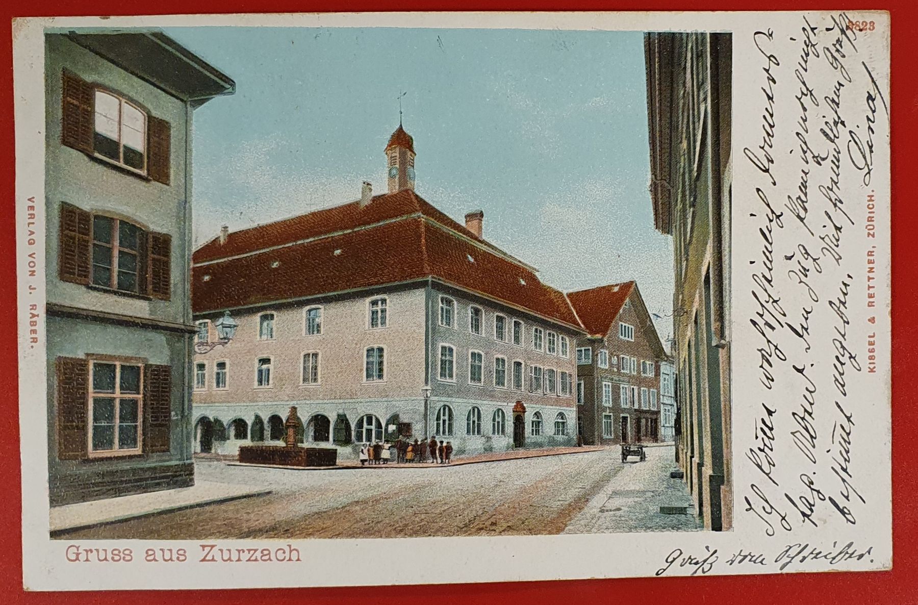 Ansichtskarten: Gruss aus Zurzach 1903 – Gebraucht aus Kreuzlingen von Rschweiz1