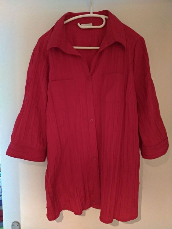 Rote Bluse Gr. 48/50 | Kaufen auf Ricardo