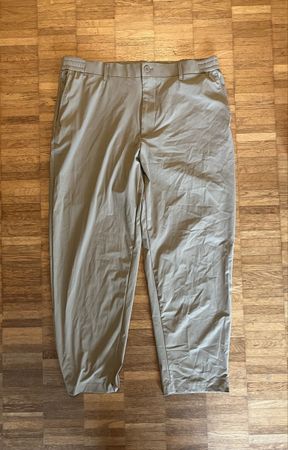 UNIQLO Beige elegante Anzugshose 
