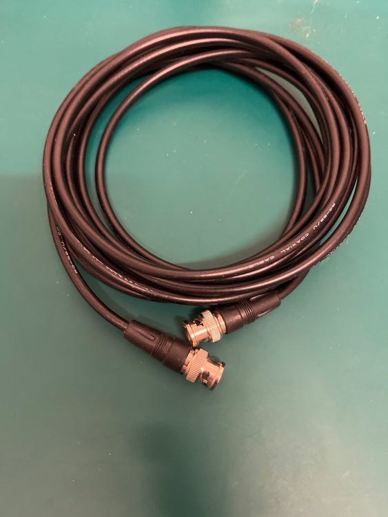 RG-58U BNC coaxial cable | Kaufen auf Ricardo