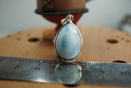 Larimar  925 Silber  22/16mm   Anhänger  "TOPSTONE"