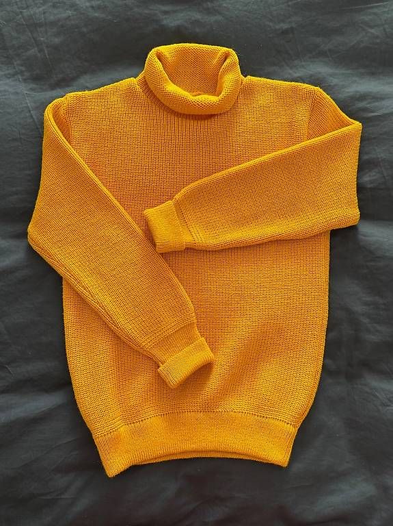 Maglioni & Felpe: Heimat Rollkragen Pullover - Dunkelgelb - Grösse M - NEU! – Nuovo (secondo la descrizione) da Zürich venduto da Sellandbuy.zh