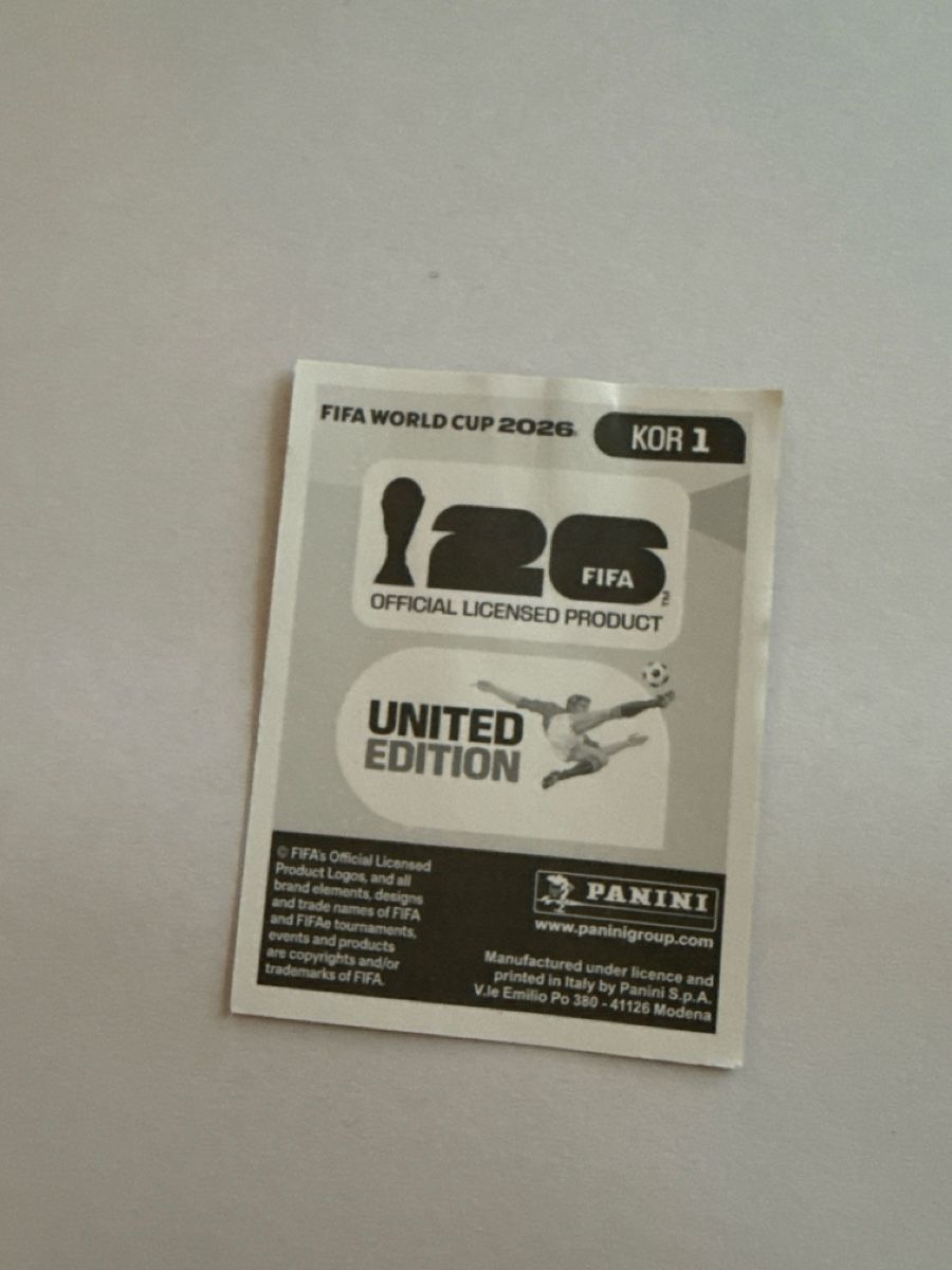 Panini Sammelbilder & Trading cards: KOR1 Panini FIFA World Cup 2026 – Neu (gemäss Beschreibung) aus Muotathal von sin_pdj6 1