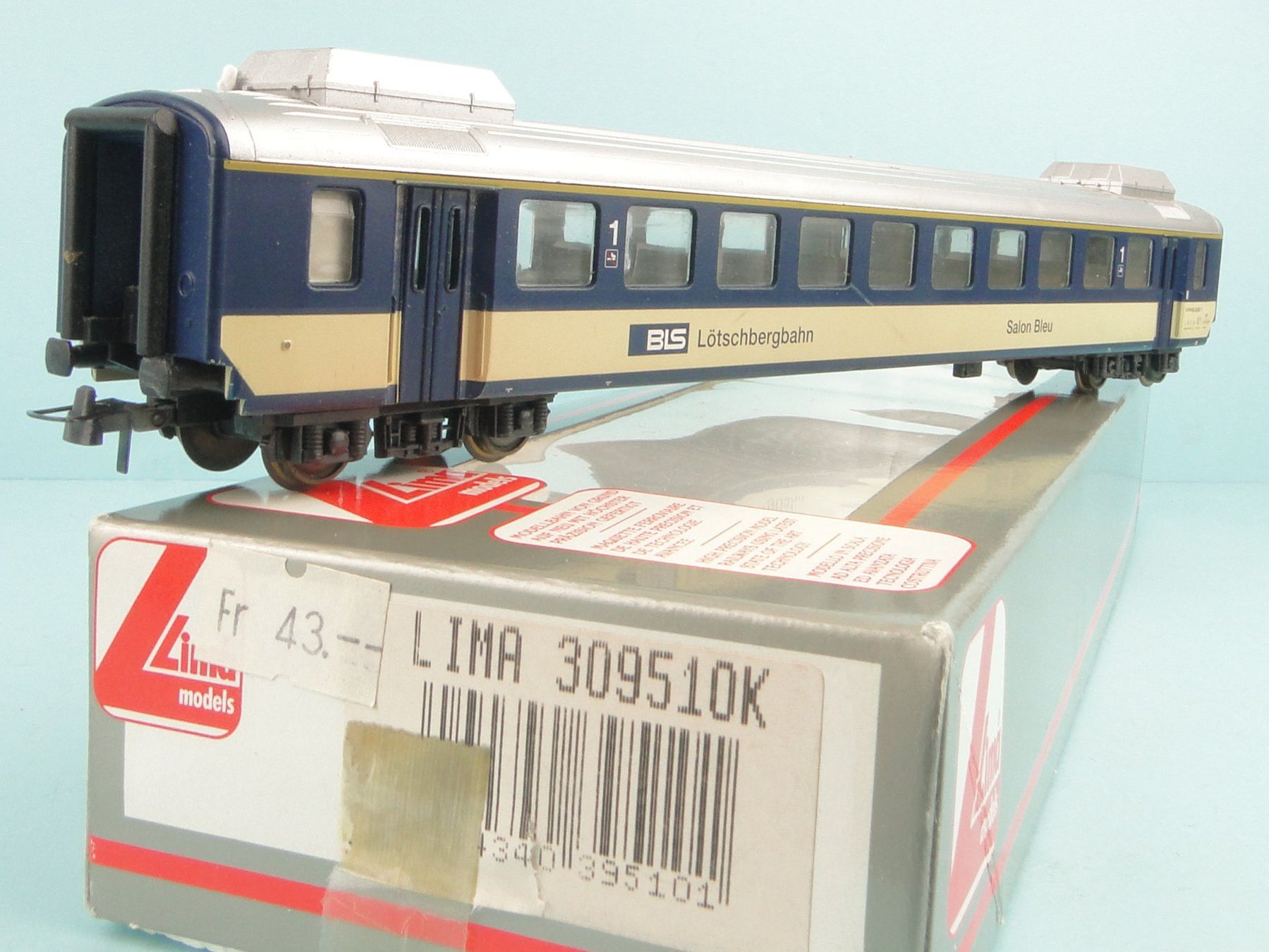 Lima Trains électriques: LIMA 309510 BLS Salon Bleu – D'occasion à Bülach par cann11
